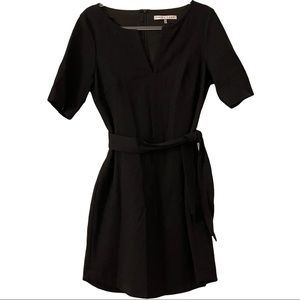 Trina Turk 3/4 Sleeve Black Stretch jersey dress, size 10
